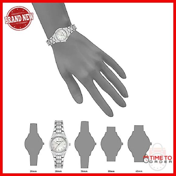 Women\'s Stainless Steel Watch, Mineral Crystal, Water Resistant main image 6